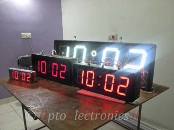 12" Precision digital clock