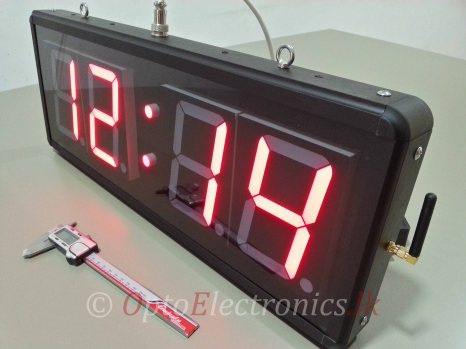5" Precision digital clock